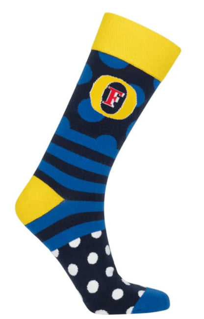 Fosters Beer Spot Stripe Socks 70% OFF