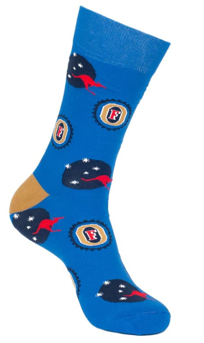 Fosters Beer Star Dots Socks 50% OFF