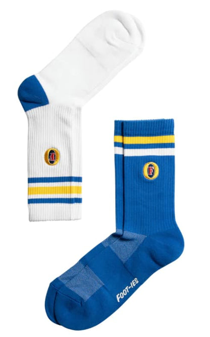 Fosters Stripe 2 Pack Sneaker Socks