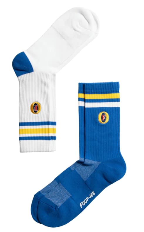 Fosters Stripe 2 Pack Sneaker Socks