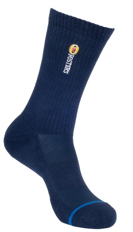 Fosters Beer Vertical Embroidery 2 Pack Socks