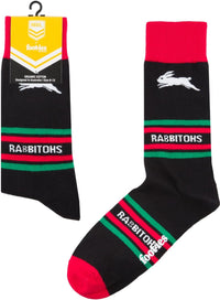 South Sydney Rabbitohs NRL Stripe Organic Cotton Socks