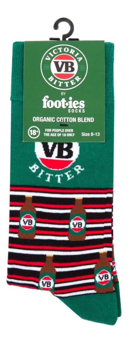 VB Stripe Bottles Organic Cotton Sock
