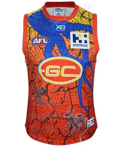 Gold Coast Suns AFL Mens Indigenous Guernsey