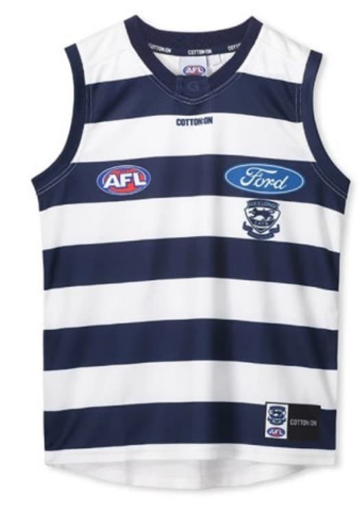 Geelong Cats AFL Kids Home Guernsey
