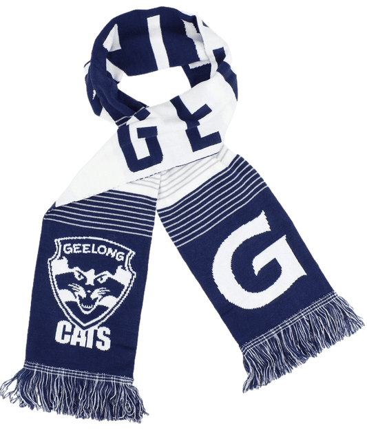 Geelong Cats AFL Adults Linebreak Scarf