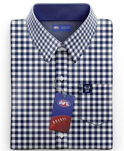 Geelong Cats 2024 AFL Mens Dawson Business Shirt