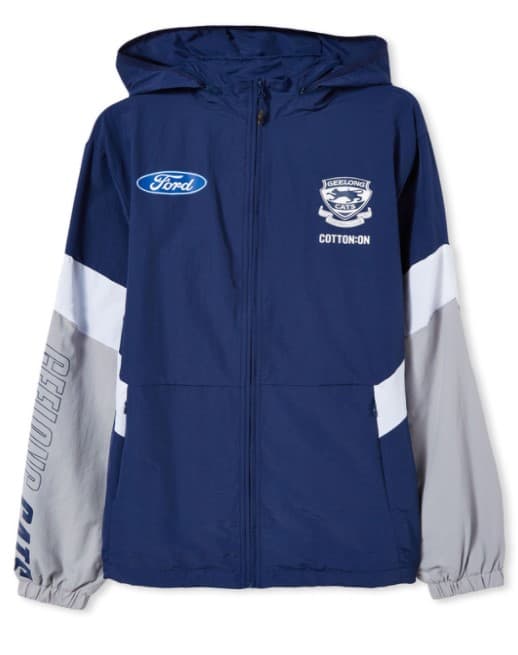 Geelong Cats AFL Mens Media Jacket