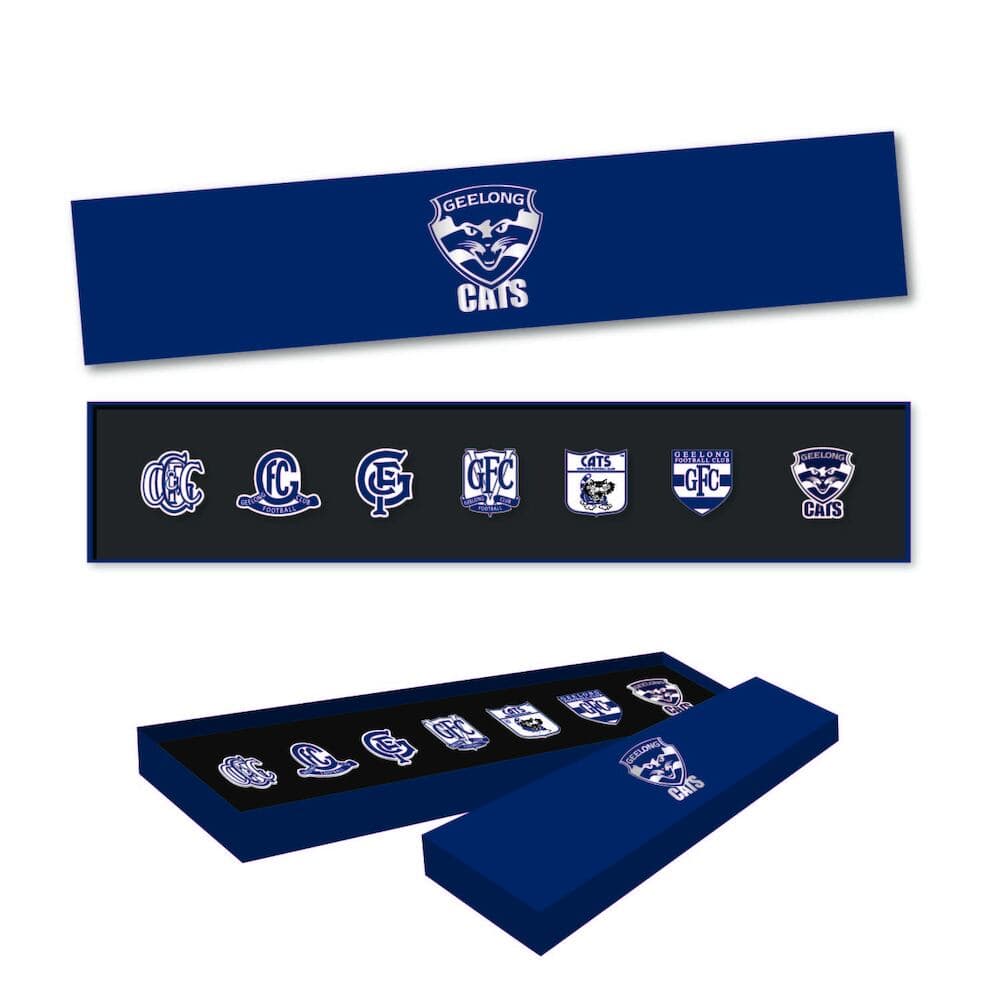 Geelong Cats AFL 6 Pin Gift Set
