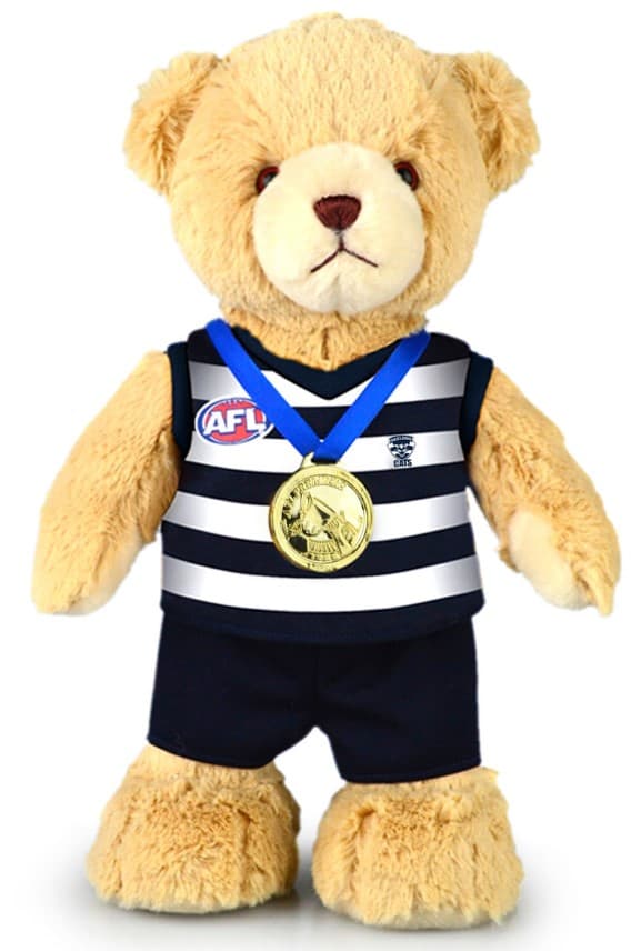 Geelong Cats AFL 2022 Premiers Premiership Teddy