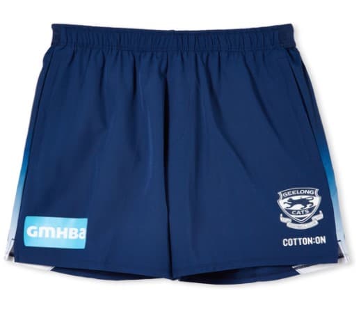 Geelong Cats AFL Mens Training Shorts