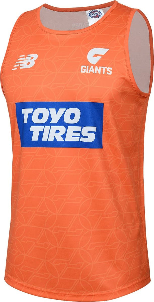 GWS Giants 2025 AFL Mens Training Singlet