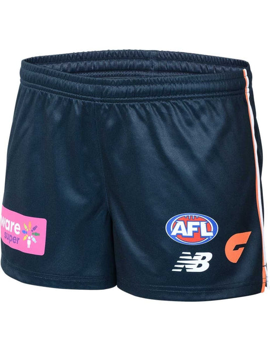 GWS Giants 2025 AFL Mens Home Shorts