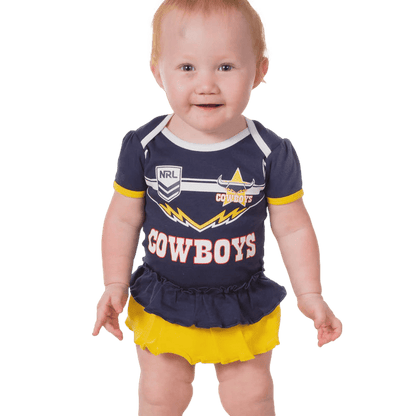 North Queensland Cowboys NRL Toddler Girls Footysuit