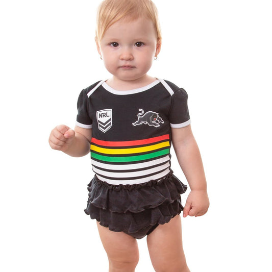 Penrith Panthers 2023 NRL Baby Girls Footysuit