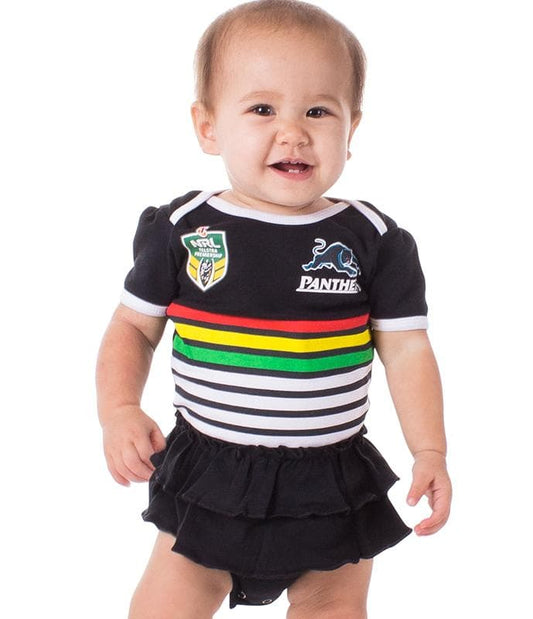 Penrith Panthers NRL Girls Baby Tutu Footysuit