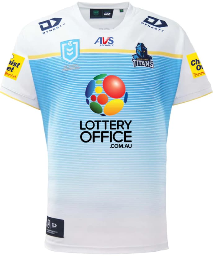 Gold Coast Titans 2024 NRL Mens Away Jersey