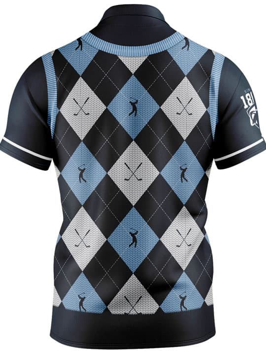 Carlton Blues AFL Fairway Golf Polo Shirt