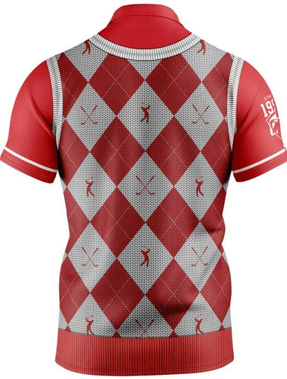St George Dragons NRL Fairway Golf Polo Shirt