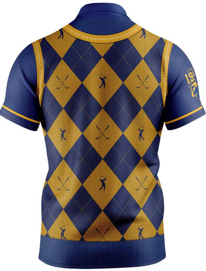 Parramatta Eels NRL Mens Fairway Golf Polo Shirt