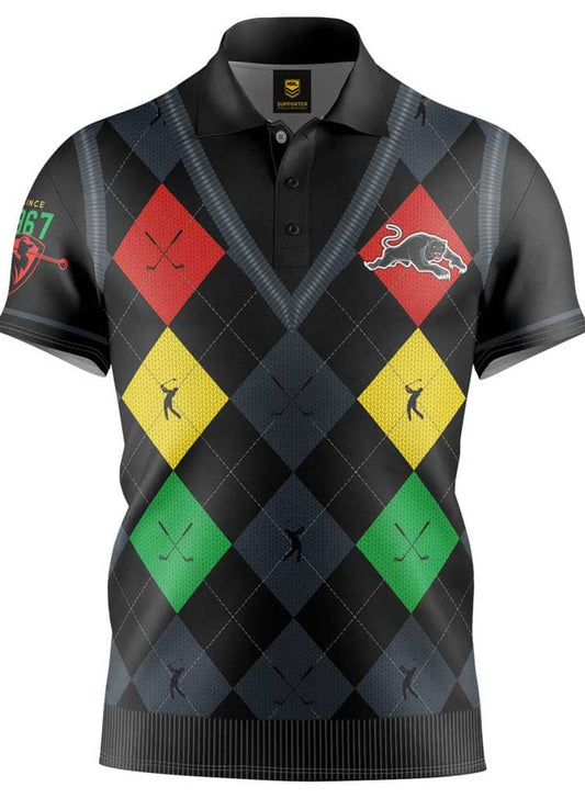 Penrith Panthers NRL Fairway Golf Polo Shirt