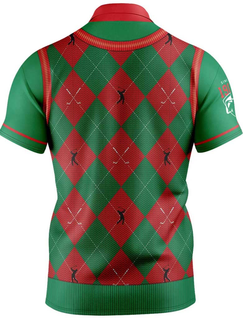 South Sydney Rabbitohs NRL Fairway Golf Polo Shirt