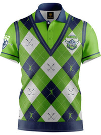 Canberra Raiders NRL Fairway Golf Polo Shirt