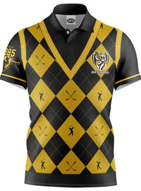Richmond Tigers AFL Fairway Golf Polo Shirt