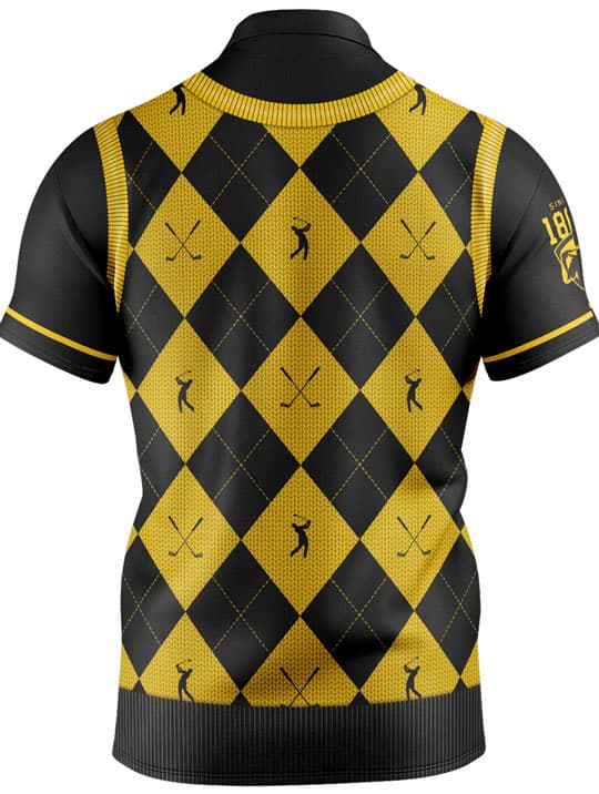 Richmond Tigers AFL Fairway Golf Polo Shirt