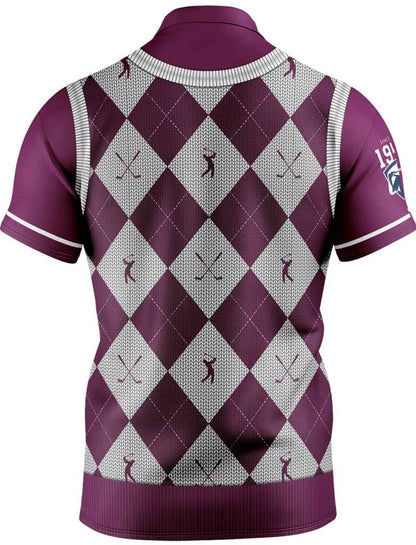 Manly Sea Eagles NRL Fairway Golf Polo Shirt
