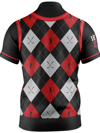 St Kilda Saints AFL Fairway Golf Polo Shirt