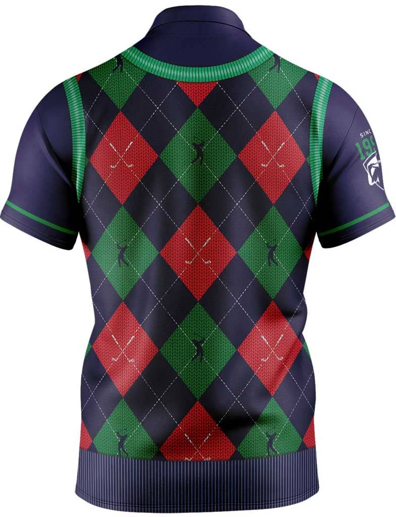 New Zealand Warriors NRL Fairway Golf Polo Shirt