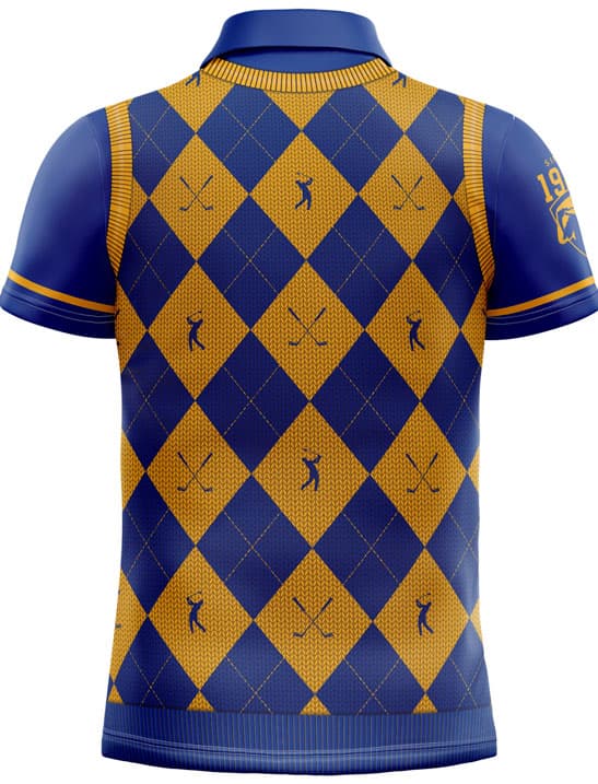 West Coast Eagles AFL Fairway Golf Polo Shirt
