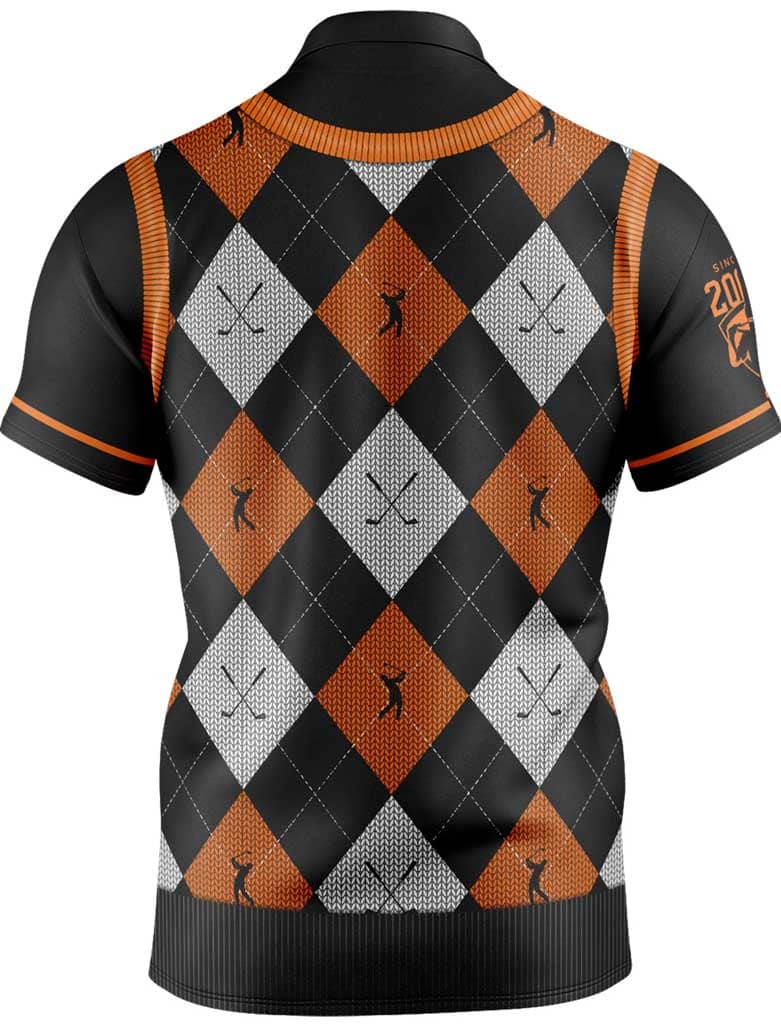 Wests Tigers NRL Fairway Golf Polo Shirt