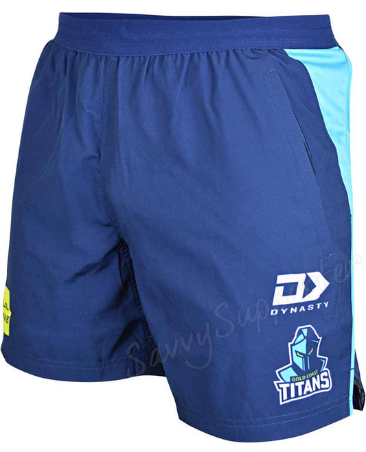 Gold Coast Titans NRL Mens Training Shorts