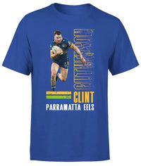 Parramatta Eels NRL Mens Clint Gutherson Player Tee