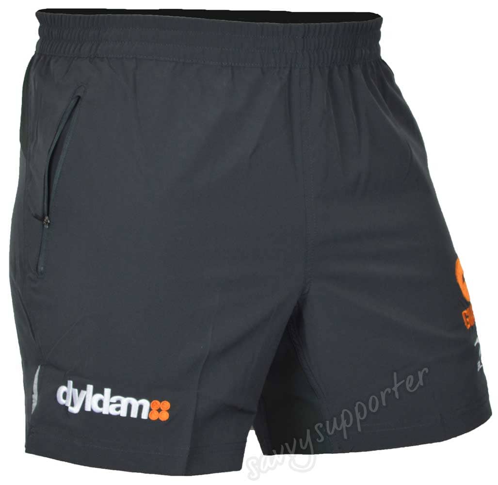 GWS Giants AFL Training Gym Shorts