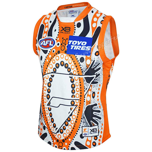 GWS Giants Mens AFL Indigenous Guernsey