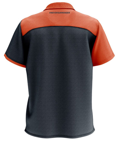 GWS Giants AFL Gunmetal Media Polo Shirt