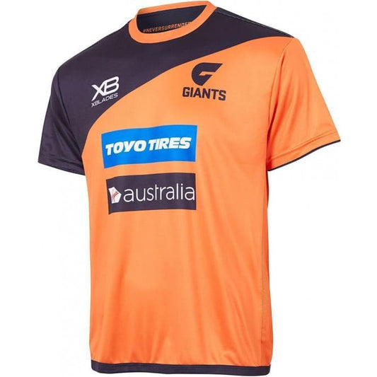 GWS Giants AFL Mens Orange Training Shirt