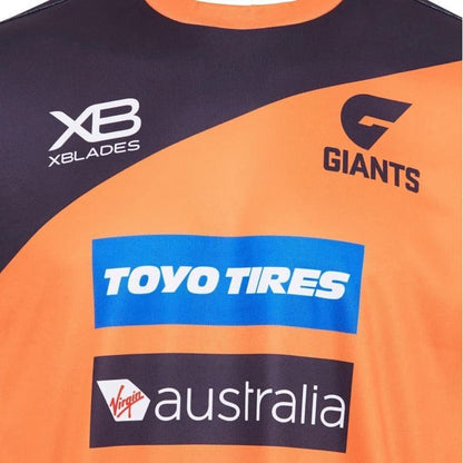 GWS Giants AFL Mens Orange Training Shirt