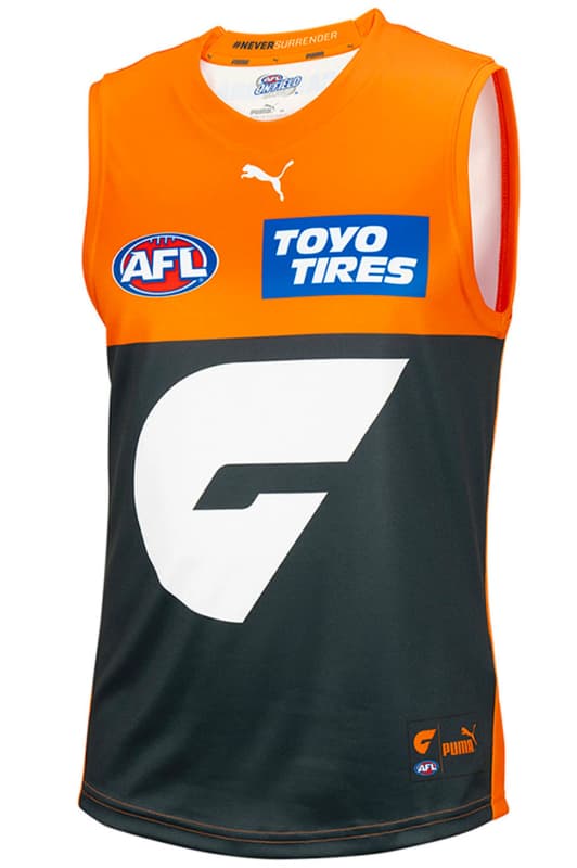 GWS Giants AFL Kids Home Guernsey