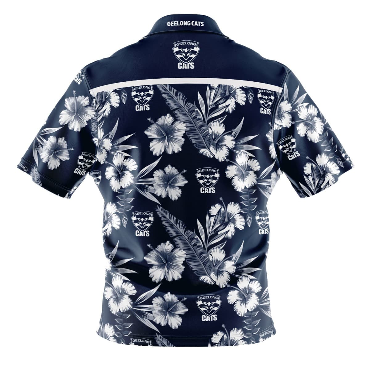 Geelong Cats AFL Mens Hawaiian Shirt
