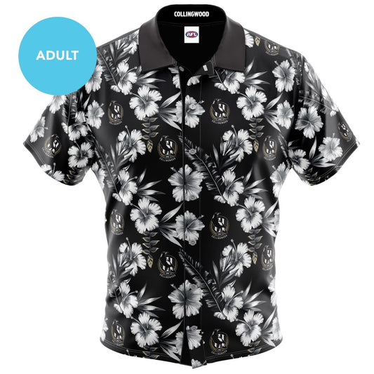 Collingwood Magpies AFL Mens Hawaiian Shirt