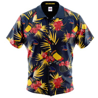 Adelaide Crows Mens AFL Hawaiian Shirt