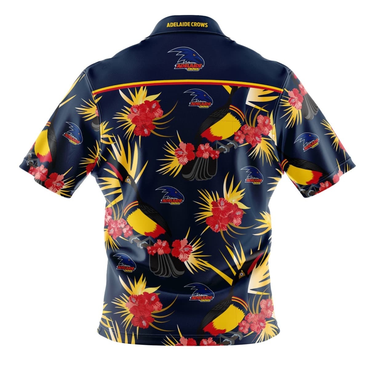 Adelaide Crows Mens AFL Hawaiian Shirt