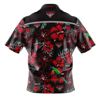 Essendon Bombers AFL Mens Hawaiian Shirt