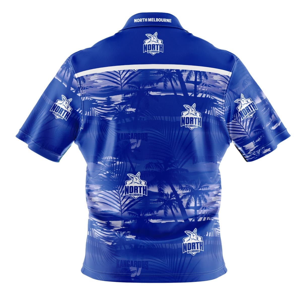 North Melbourne Kangaroos Mens AFL Hawaiian Shirt