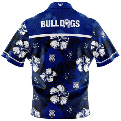 Canterbury Bulldogs NRL Mens Hawaiian Shirt