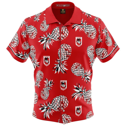 St George Dragons NRL Mens Hawaiian Shirt